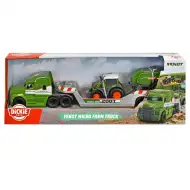 Mikro-Transport-Lkw mit Fendt-Traktor und Ballenpresse – Dickie Toys