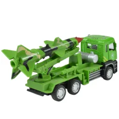 Militär-LKW: Rückziehbarer Militärlastwagen mit Rakete in zwei Varianten, 14 cm Bild 7