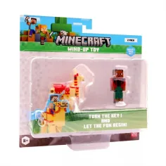 Minecraft-3D-Figur mit aufziehbarem Tier, 2. Serie, in verschiedenen Ausführungen, 1 Stück Bild 2