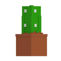 Minecraft Enthüllungs-Minifigur im Aufbewahrungsbehälter – Kaktus – Mattel Bild 2