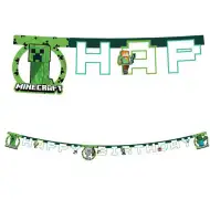 Minecraft-Motiv-Party-Banner 200cm
