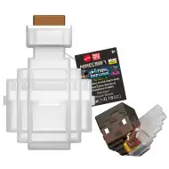Minecraft Reveal Minifigur in weißem Behälter – Mattel