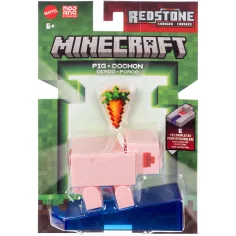 Minecraft: Schweinefigur mit Zubehör - Mattel