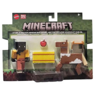 Minecraft: Stallmeisterin Makena und Pferd Figuren-Set – Mattel