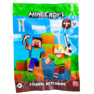 Minecraft Überraschungs-Schlüsselanhänger-Figur, verschiedene Ausführungen - 1 Stück