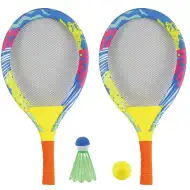 Mini-Federball-Spielset, 2-tlg. - Woodyland