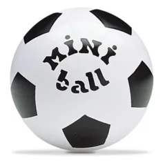 MiniBall Fußballmuster Gummiball 14cm in verschiedenen Varianten Bild 2