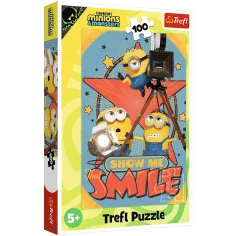 Minions 3 Lächle! 100-teiliges Puzzle - Trefl