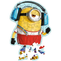 Minions 50-teiliges Holzpuzzle - Trefl Bild 2