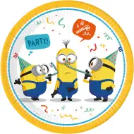 Minions Party Pappteller 8er-Set