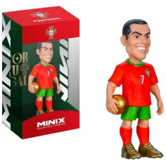 Minix: Portugal – Weltmeisterschaft Cristiano Ronaldo Fußball-Actionfigur 12 cm