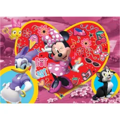 Minnie Maus 2-in-1 Puzzle und Ausmalbild, 24 Teile, 50x35 cm – Lisciani Bild 2