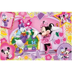 Minnie Maus 2-in-1 Puzzle und Malset, 60 Teile, 50x35 cm – Lisciani Bild 2