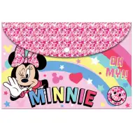 Minnie Maus Druckknopf A4-Mappe