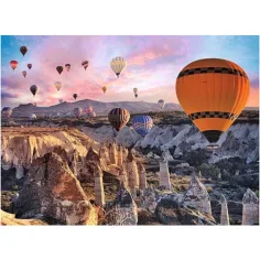 Mit dem Heißluftballon über Kappadokien, Türkei 3000-teiliges Premium-Puzzle - Trefl Bild 2