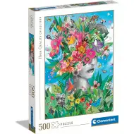 Mit dem Kopf im Dschungel HQC 500-teiliges Puzzle - Clementoni