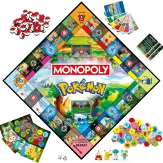 Monopoly Pokémon Brettspiel - Hasbro Bild 2