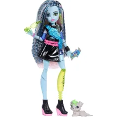 Monster High Frankie Stein Puppe mit Zubehör - Mattel Bild 2
