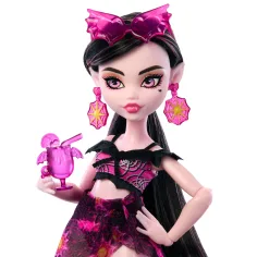 Monster High: Scare-adise Island – Draculaura-Puppe mit Zubehör - Mattel Bild 3