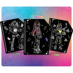 Monster High: Monster Hug Bildkratz-Set - Lisciani Bild 2