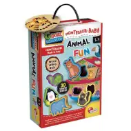 Montessori Baby Tier-Formenpuzzle-Spiel