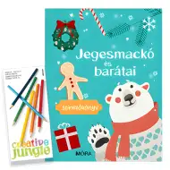 Móra: Eisbär und seine Freunde Malbuch mit Buntstiften