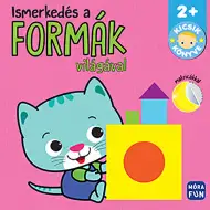 Móra: Kennenlernen der Formenwelt - Kleines Buch mit Aufkleber-Malbuch