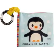 Móra: Pinguin und seine Freunde knisterndes Stoffbuch mit Beißring
