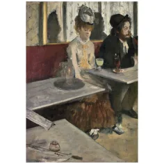 Museum Collection: Edgar Degas - In einem Café 1000-teiliges Puzzle mit Poster - Clementoni Bild 2
