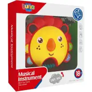Musizierender Löwenkopf mit Licht und Ton