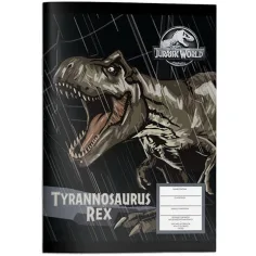 Must... Jurassic World liniertes Heft mit Malbuch, 40 Seiten, in zwei verschiedenen Ausführungen. Bild 3