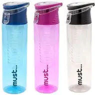 Must... Tritan-Flasche mit Filter in drei Varianten