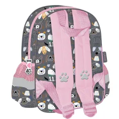 My Little Friend Süßer Pomeranian Kindergarten-Rucksack mit Hundemotiv 28x25cm Bild 2