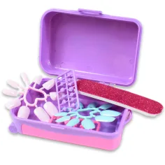 Nail Art: Maniküre-Set mit Koffer, Nagellacken und Zubehör Bild 2