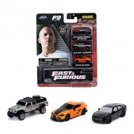 Nano Hollywood Rides: Fast &amp; Furious Metall-Autoset, 3-tlg. - Simba Toys