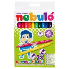 Nebulo: Doppelseitiger Filzstift 12er-Set Bild 2