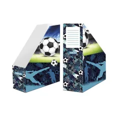 Nebulo: Faltbare Dokumentenhülle aus Papier mit Fußballmotiv