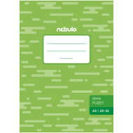 Nebulo: Geheftetes Blanko-Heft, 20–32 Blatt, A5