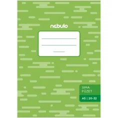 Nebulo: Geheftetes Blanko-Heft, 20–32 Blatt, A5