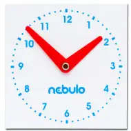 Nebulo: Kunststoff-Analog-Uhrwerk