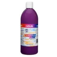 Nebulo: Lila flüssige Temperafarbe in 500ml Flasche