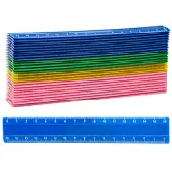 Nebulo: Lineal aus Kunststoff in verschiedenen Farben 16cm