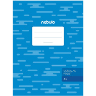 Nebulo: Liniertes Spiralheft A5