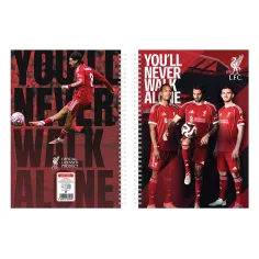 Nebulo: Liverpool Spiralheft, kariert, 70 Blatt, A4, 1 Stück Bild 2