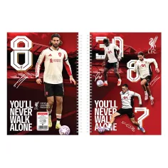 Nebulo: Liverpool Spiralheft, kariert, 70 Blatt, A4, 1 Stück Bild 4
