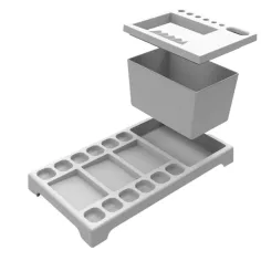 Nebulo: Malpalette und Pinselwaschset Bild 2