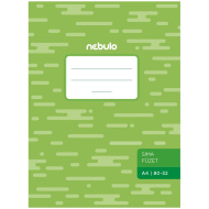 Nebulo: geheftetes Blanko-Heft A4 80-32