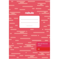 Nebulo: kariertes Spiralheft A4