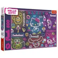 Neon Hello Kitty 500-teiliges Puzzle - Trefl