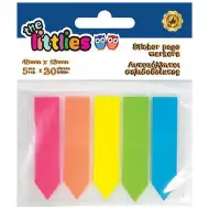 Neon-Post-it 5x20 Stk. 48x12mm